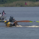 Illustration for article titled Carnage ensues during the first lap at Sundays NGK F1 powerboat Series race at Port Neches, TX